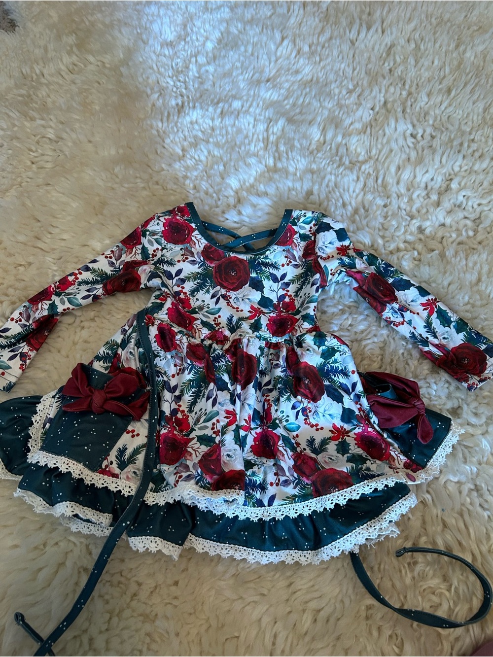 Cheeky Plum Christmas Dress